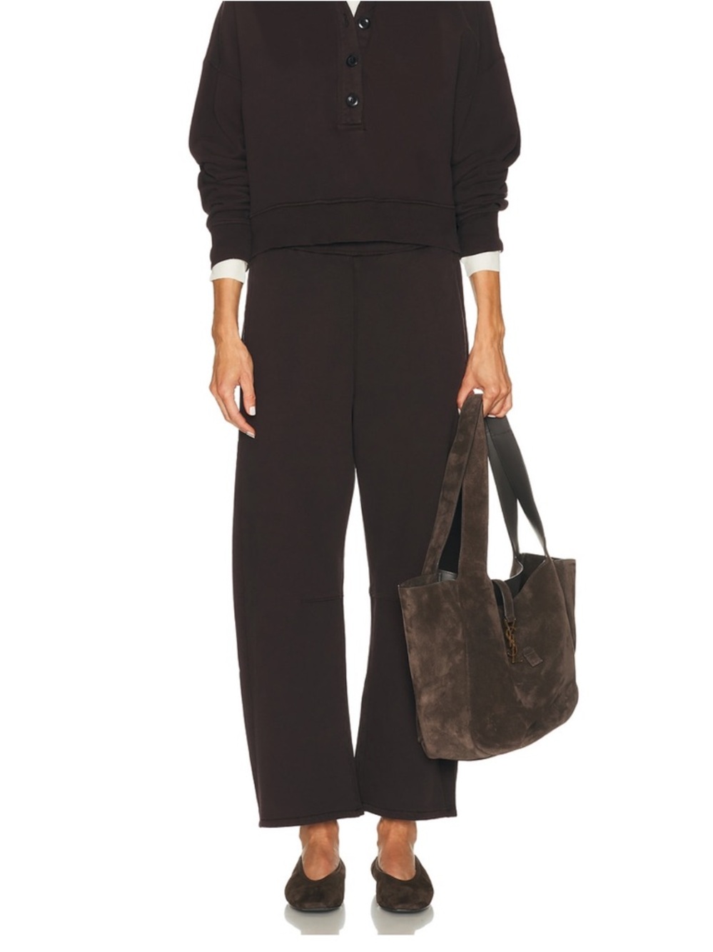 Citizens Of Humanity Miro Sweatpants in Chocolate. Size XS